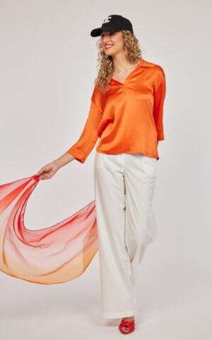 Bluse Modell Sami<span> - </span>Spicy Orange, 2 / 38