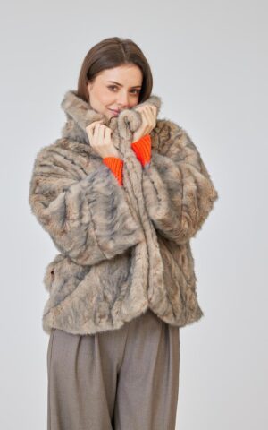 Jacke Modell Feli<span> - </span>Beige, 3-4 / 40-42