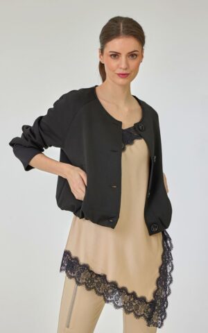 Jacke Modell Merle<span> - </span>Schwarz, 5-6 / 44-46