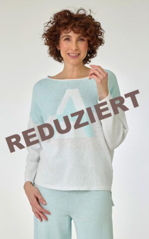 Strickpulli Modell Noelle<span> - </span>Aqua, 5-6 / 44-46