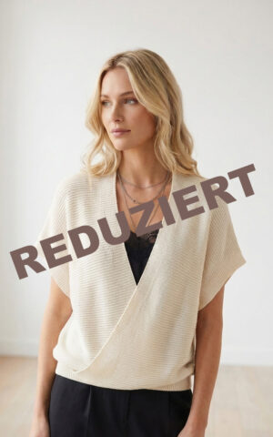 Strickpullunder Modell Amelie<span> - </span>Crystalsand, 5-6 / 44-46