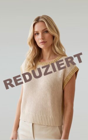 Strickpullunder Modell Antonia<span> - </span>Crystalsand, 5-6 / 44-46