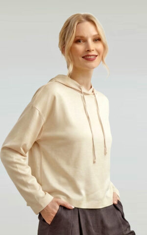 Hoodie Modell Soraya Uni<span> - </span>Crystalsand, 5-6 / 44-46