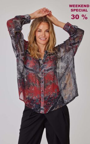 Bluse Modell Alicia<span> - </span>Palazzo Red, 1-2 / 36-38