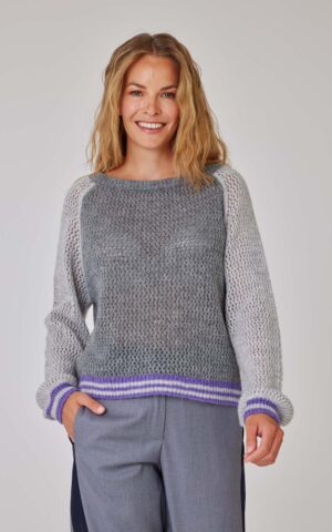 Strickpulli Modell Karoline<span> - </span>Frozen Grey, 3-4 / 40-42