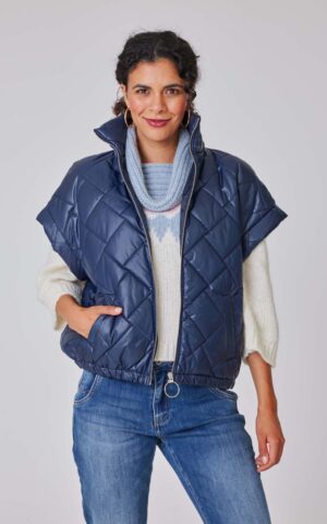Weste Modell Bianca<span> - </span>Indigo, 5-6 / 44-46