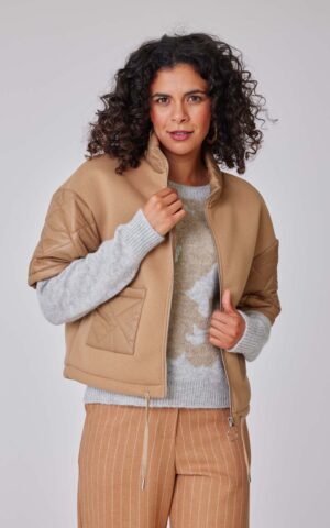 Jacke Modell Britta<span> - </span>Camel, 5-6 / 44-46